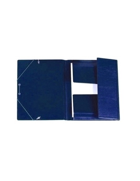 CARPETA SOLAP.IBER.PVC Fº  AZUL